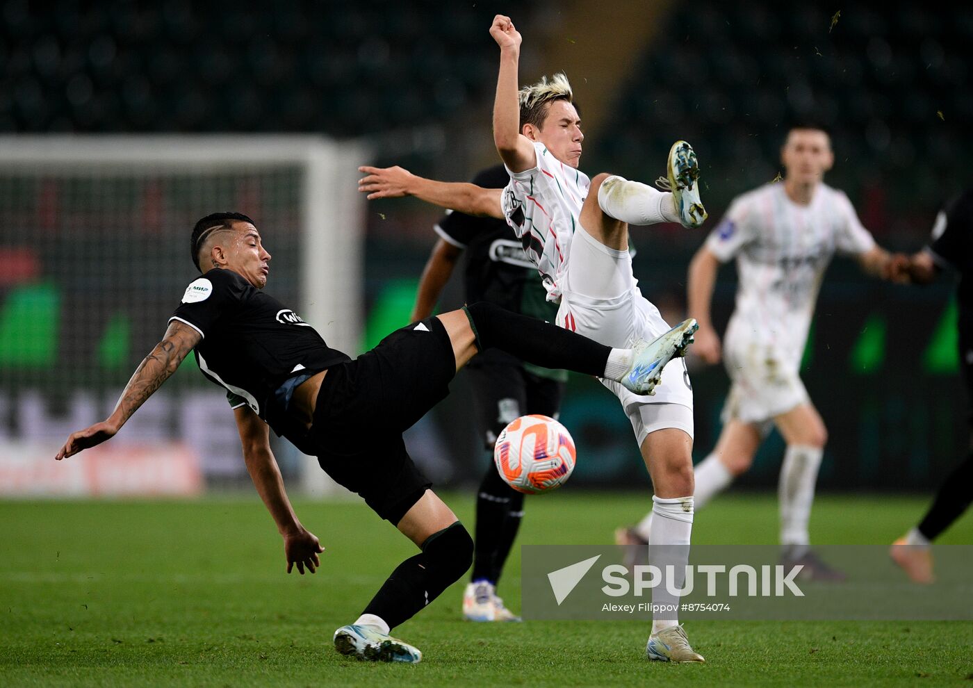 Russia Soccer Premier-League Lokomotiv - Krasnodar