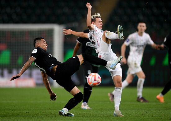 Russia Soccer Premier-League Lokomotiv - Krasnodar