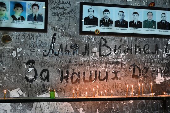 Russia Beslan School Siege Anniversary