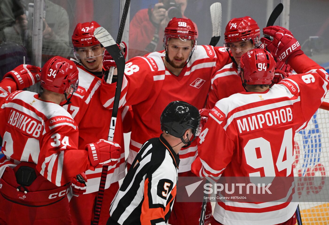 Russia Ice Hockey Moscow Mayor Cup Spartak - CSKA