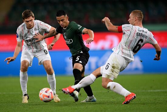 Russia Soccer Premier-League Lokomotiv - Krasnodar