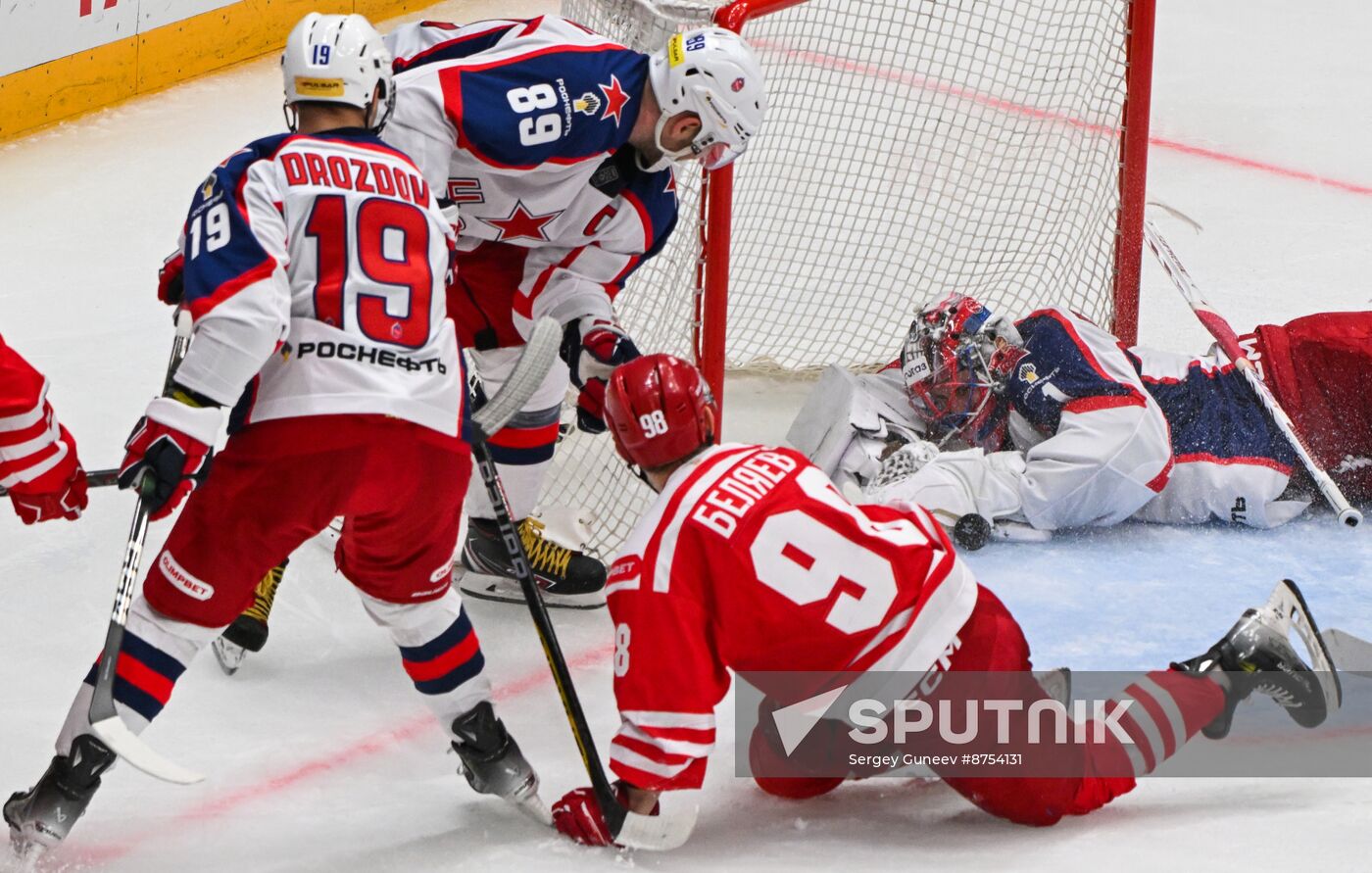 Russia Ice Hockey Moscow Mayor Cup Spartak - CSKA