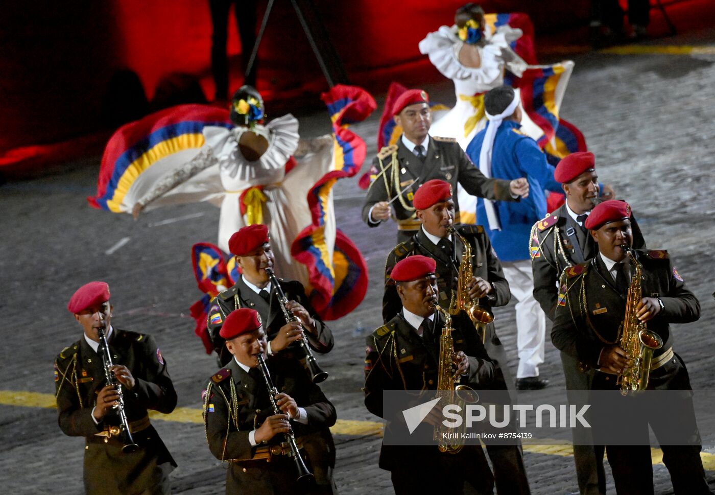 Russia Military Music Festival Closing