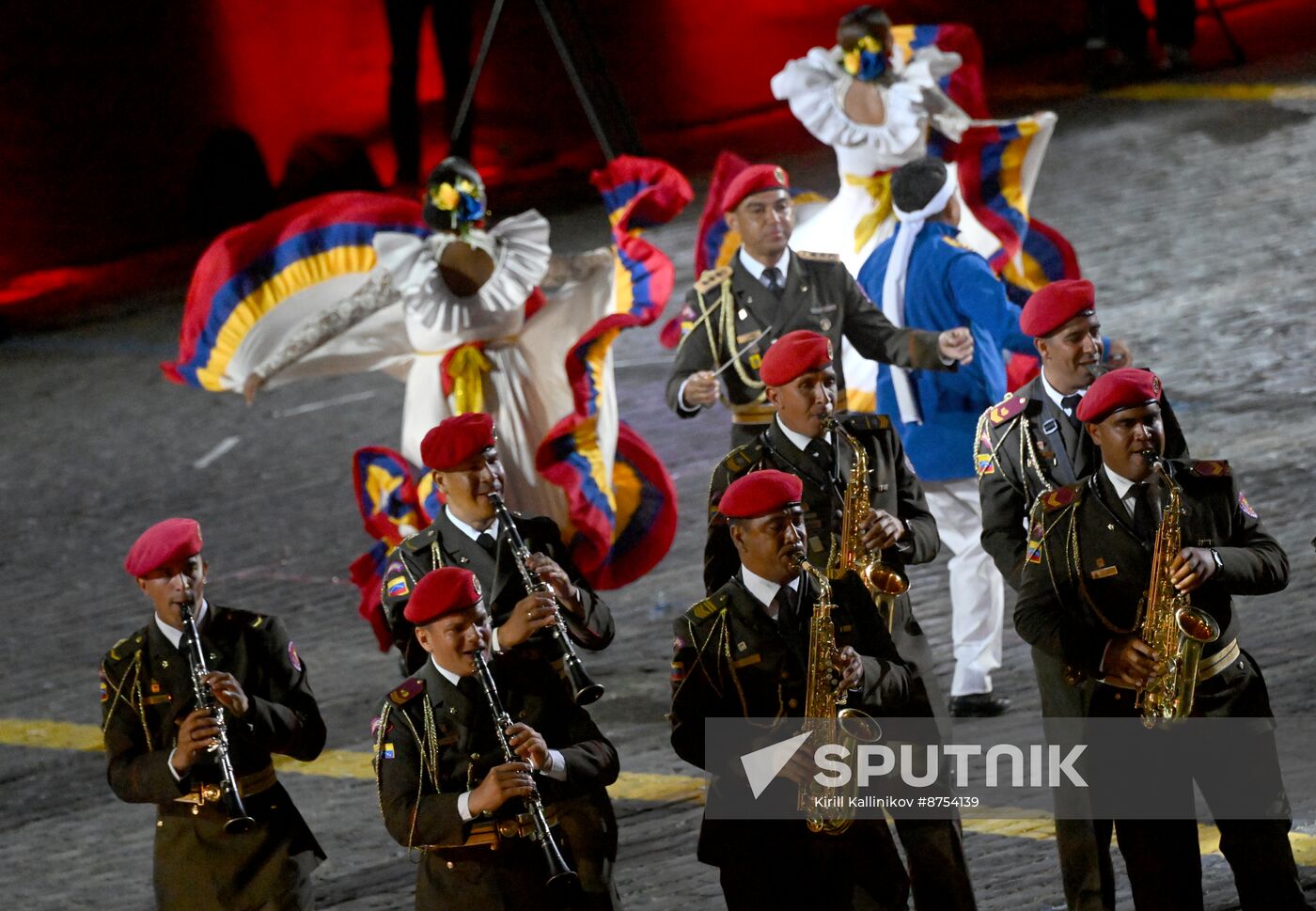 Russia Military Music Festival Closing