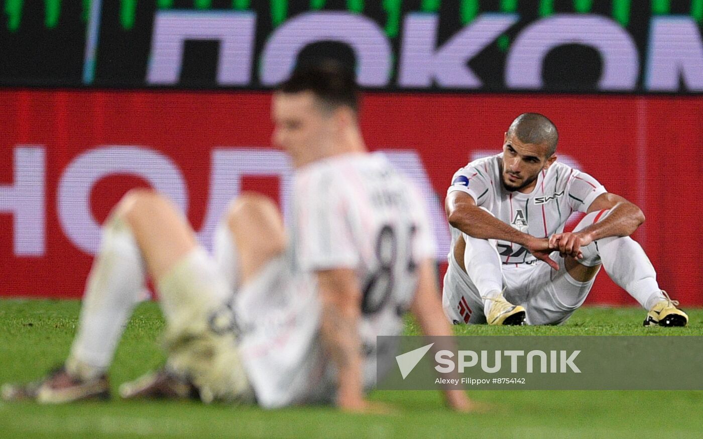 Russia Soccer Premier-League Lokomotiv - Krasnodar