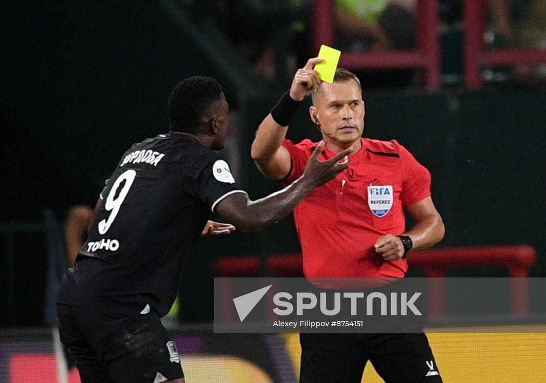 Russia Soccer Premier-League Lokomotiv - Krasnodar