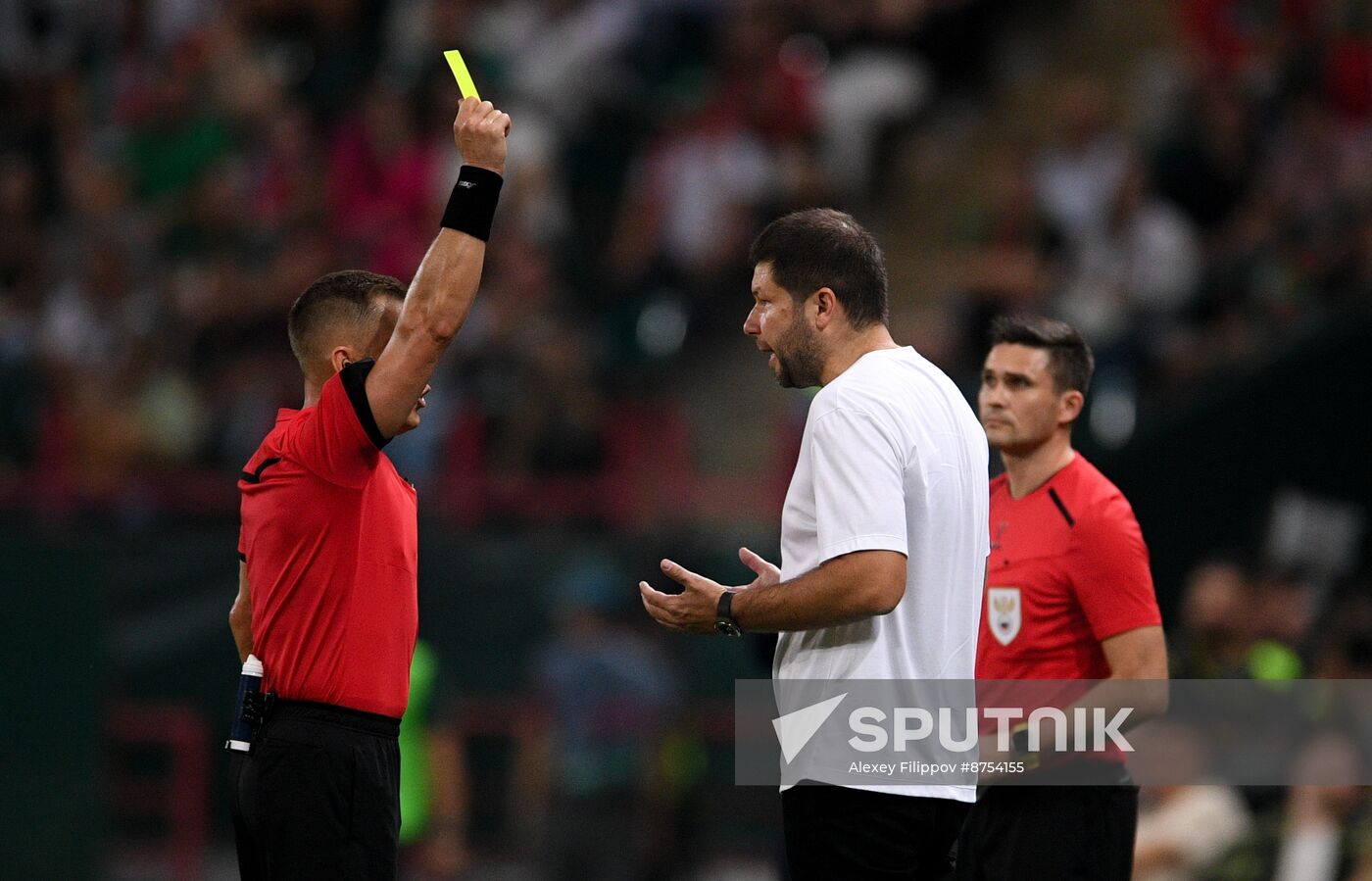 Russia Soccer Premier-League Lokomotiv - Krasnodar