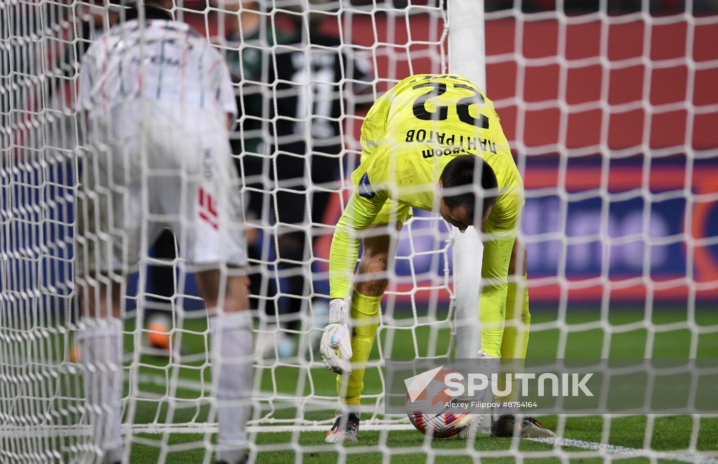 Russia Soccer Premier-League Lokomotiv - Krasnodar