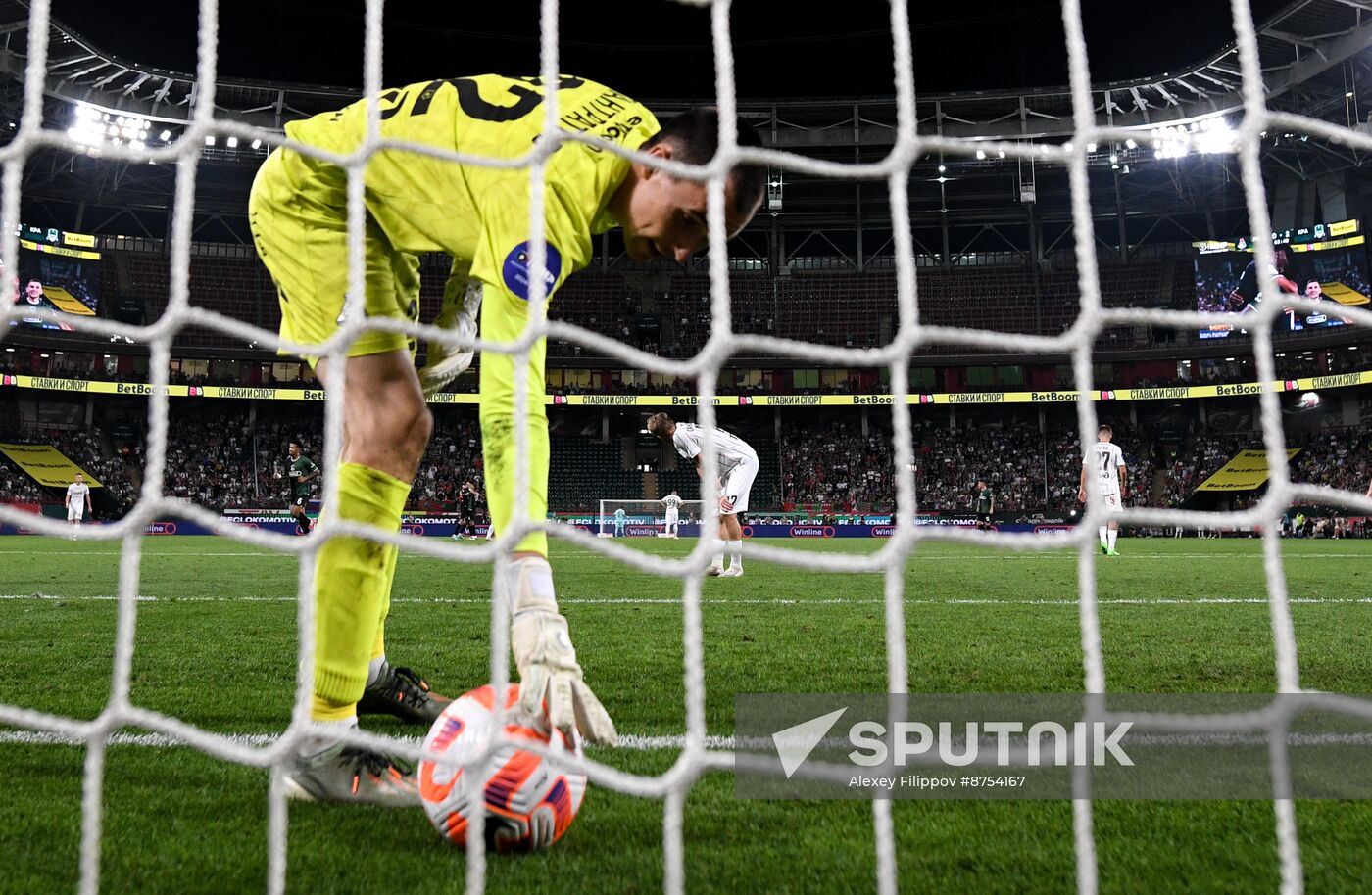 Russia Soccer Premier-League Lokomotiv - Krasnodar