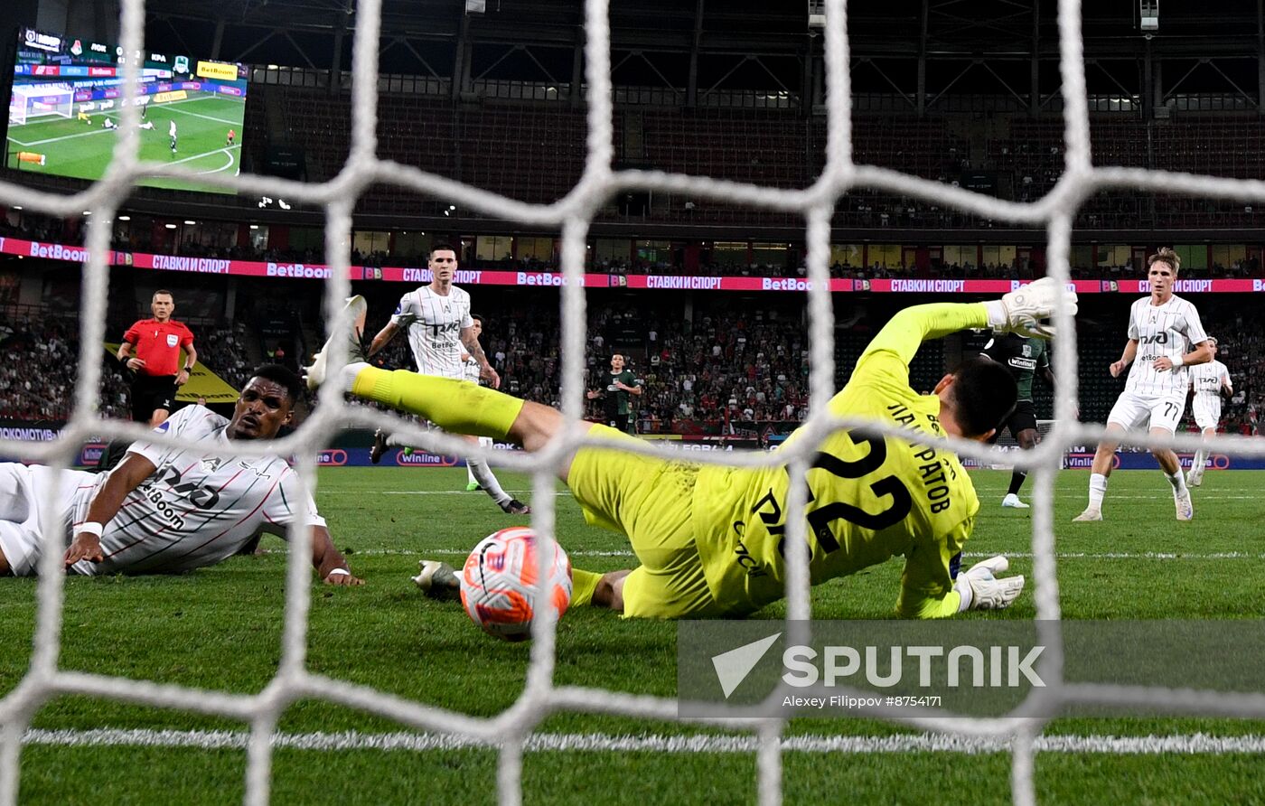 Russia Soccer Premier-League Lokomotiv - Krasnodar