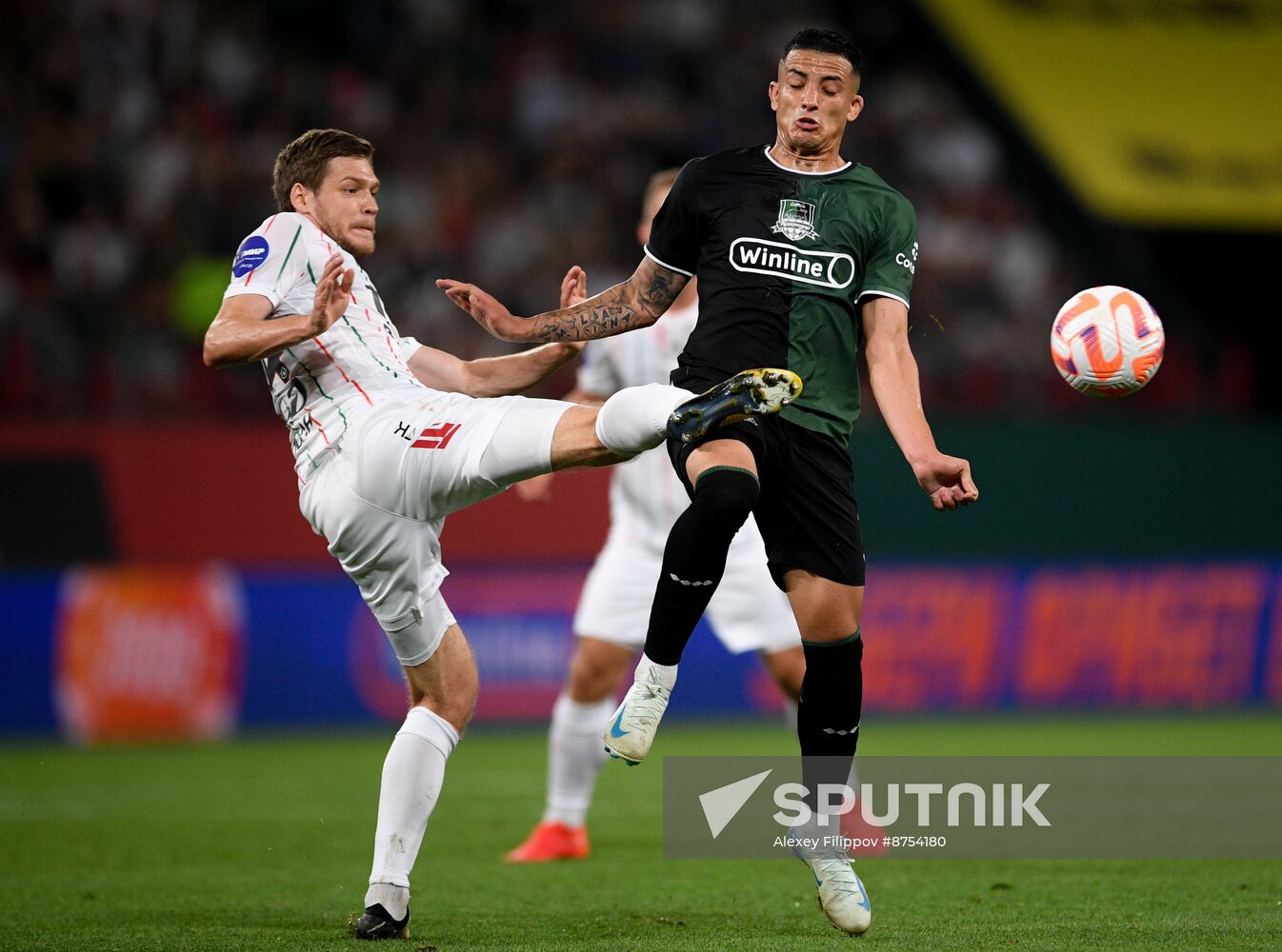 Russia Soccer Premier-League Lokomotiv - Krasnodar