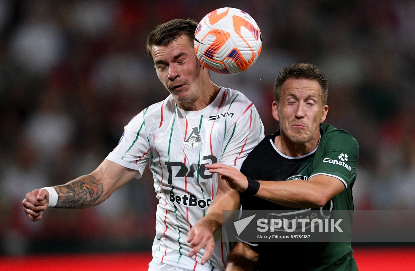 Russia Soccer Premier-League Lokomotiv - Krasnodar