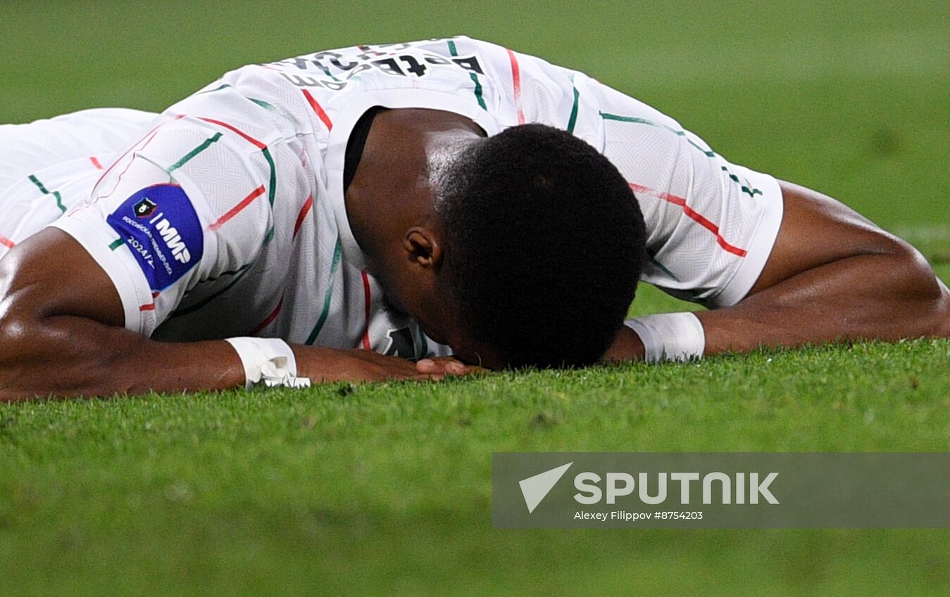 Russia Soccer Premier-League Lokomotiv - Krasnodar