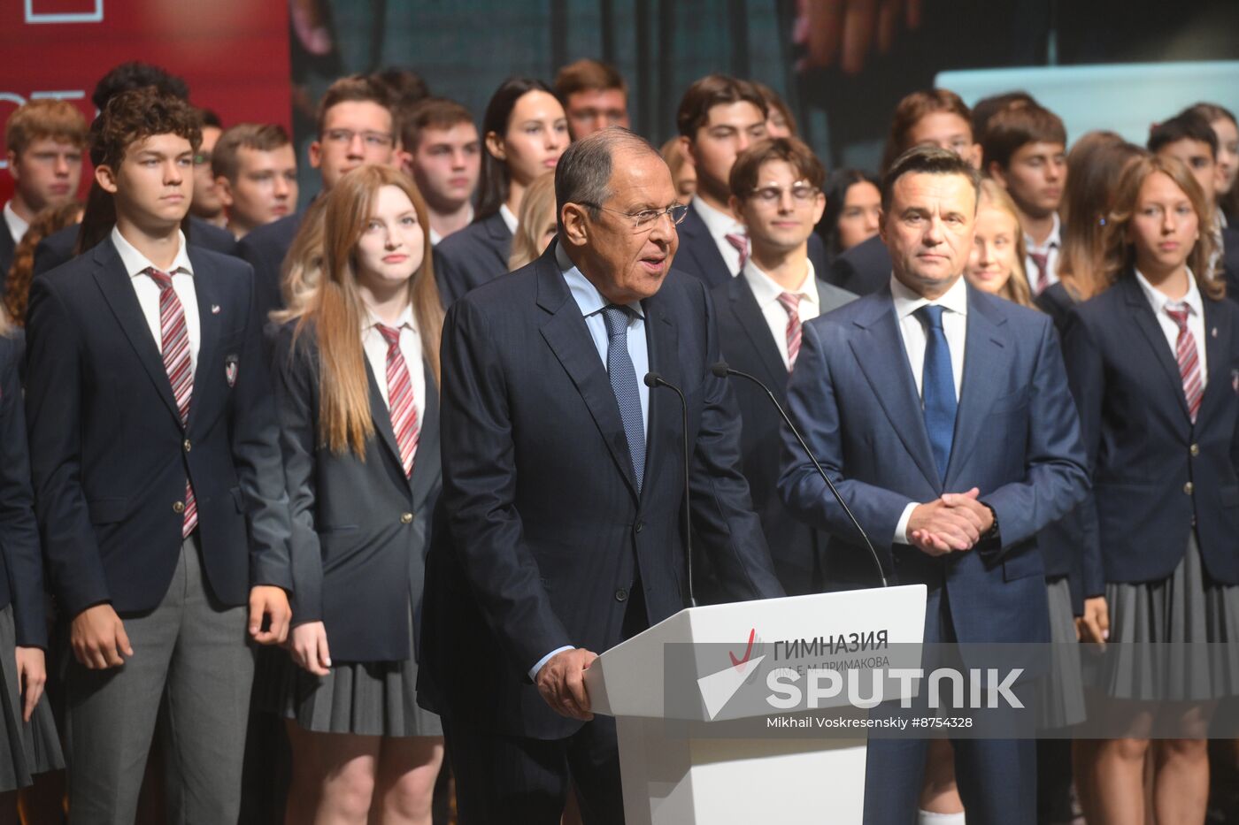 Russia Lavrov New Academic Year Primakov School