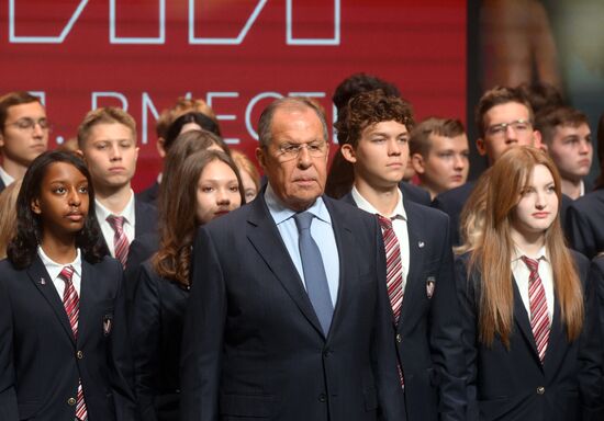 Russia Lavrov New Academic Year Primakov School