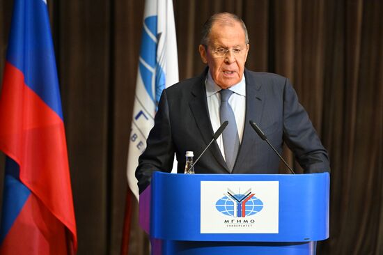 Russia Lavrov New Academic Year MGIMO University