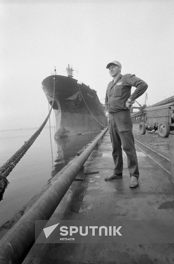 Nikolayev seaport in Ukraine