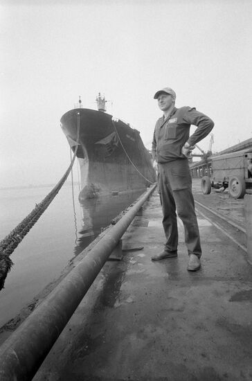 Nikolayev seaport in Ukraine