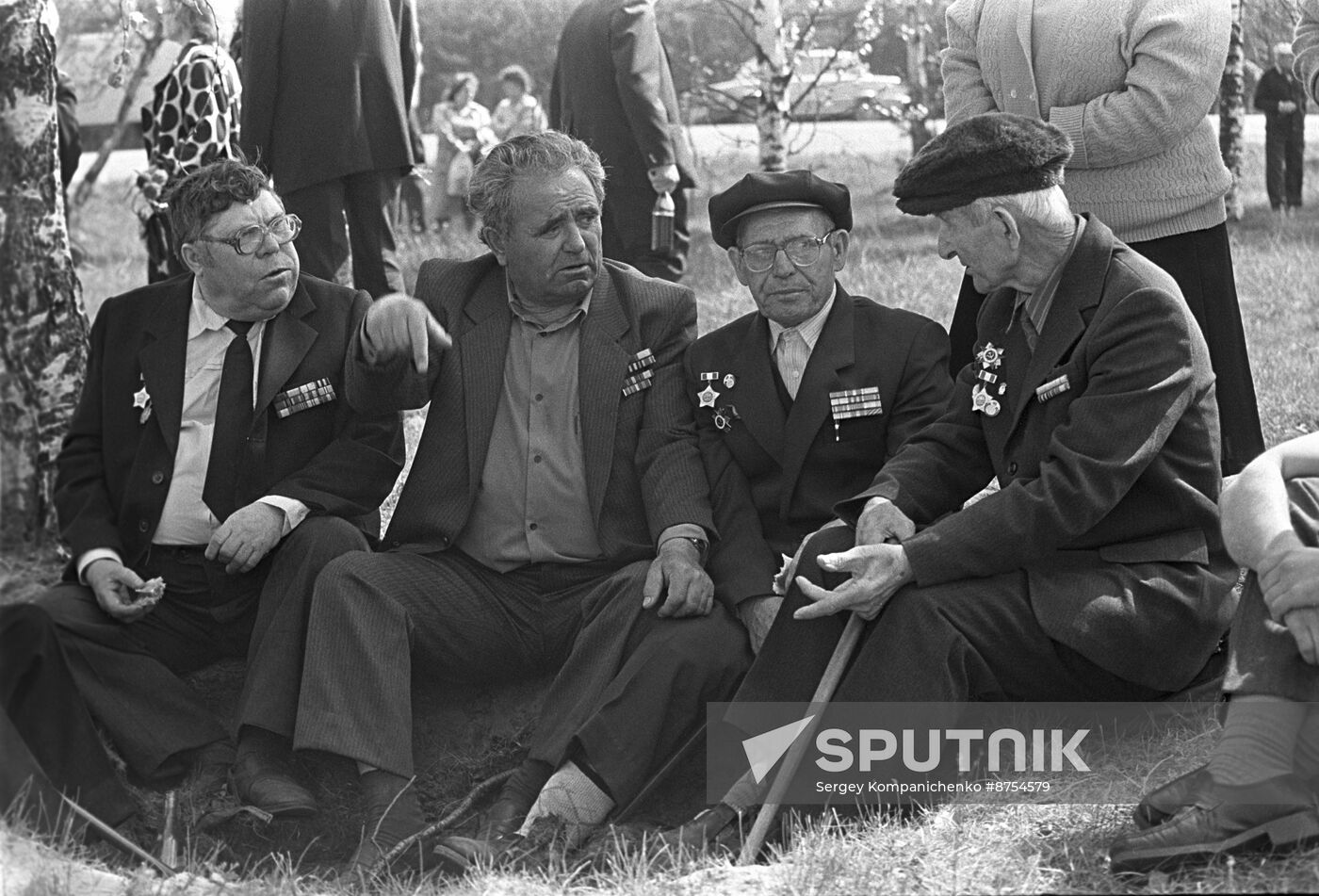 Great Patriotic War veterans who fought on Neva Bridgehead