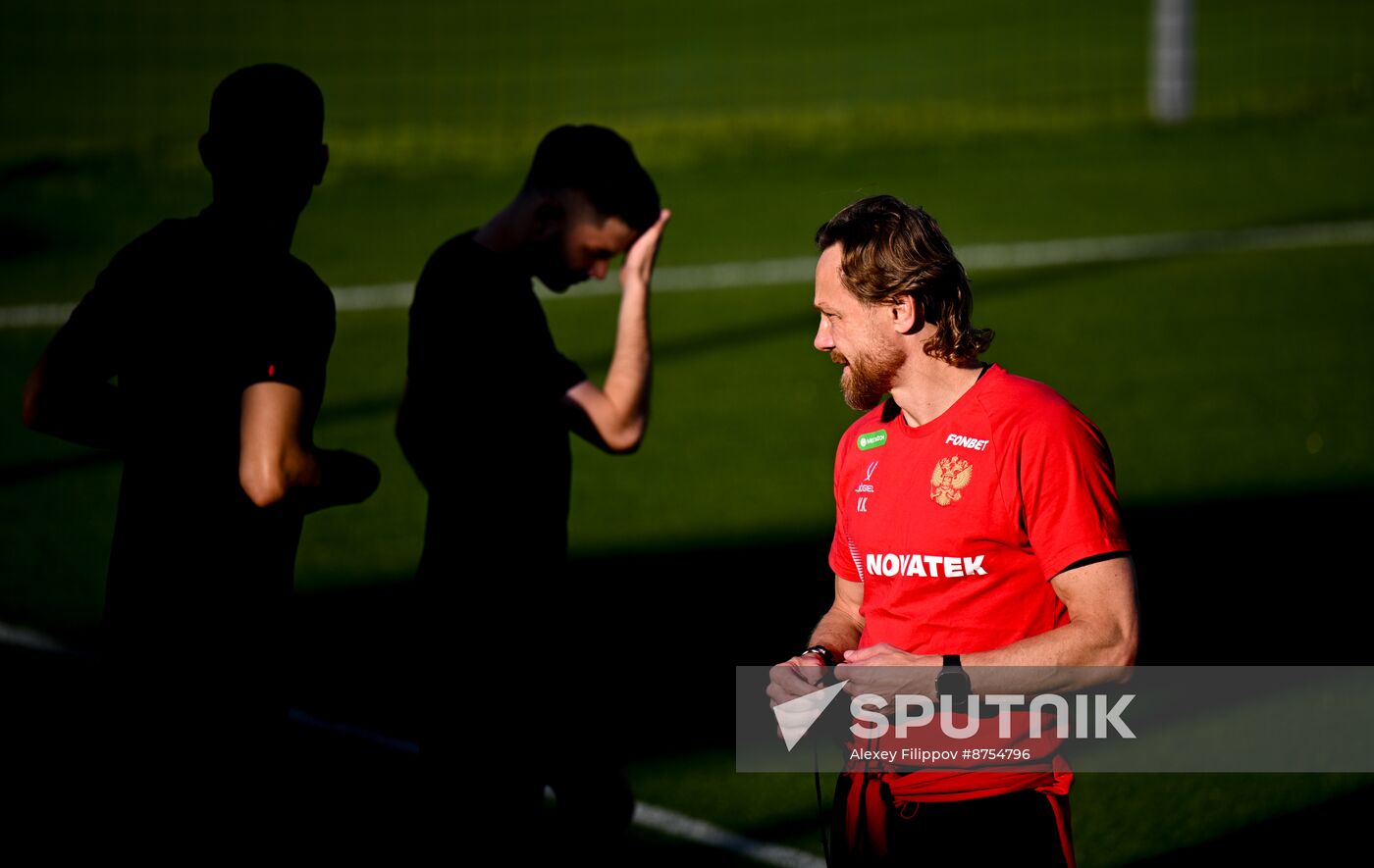 Russia Soccer National Team Training