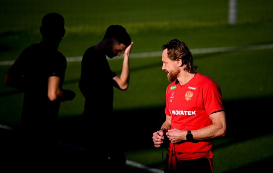 Russia Soccer National Team Training