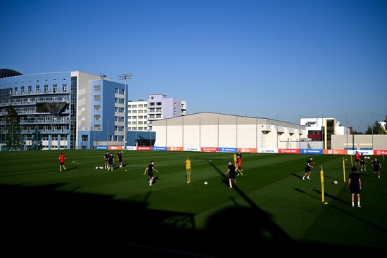 Russia Soccer National Team Training