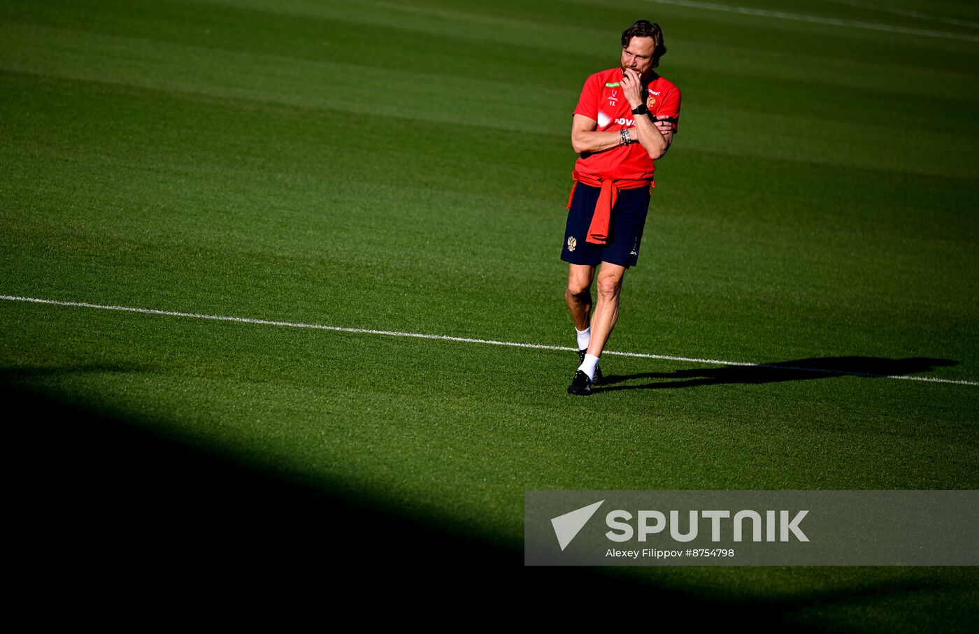 Russia Soccer National Team Training