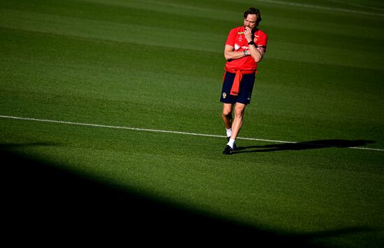 Russia Soccer National Team Training