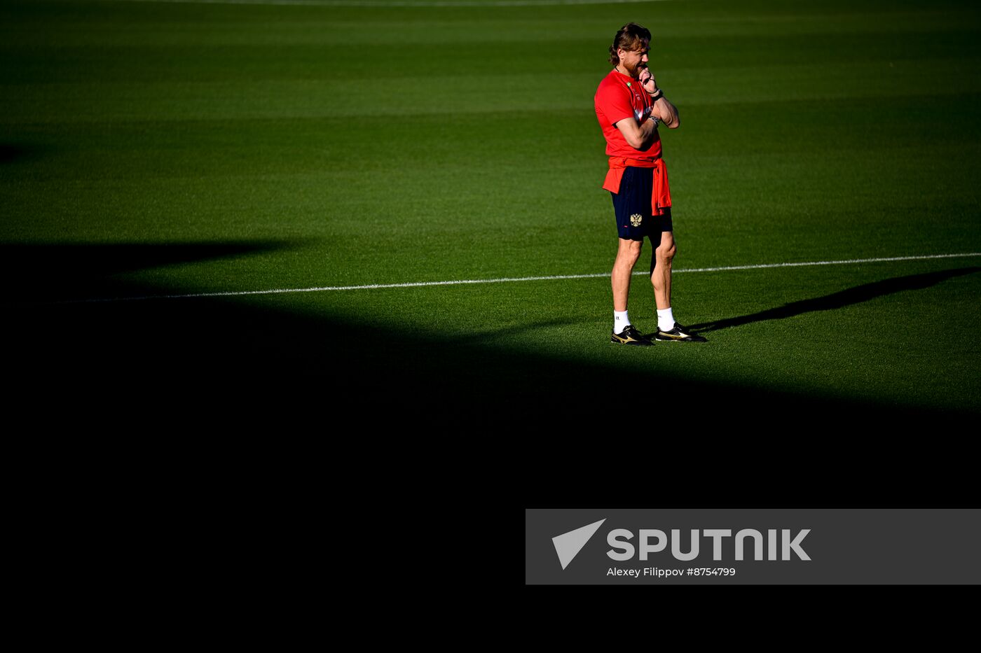 Russia Soccer National Team Training