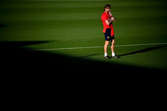 Russia Soccer National Team Training