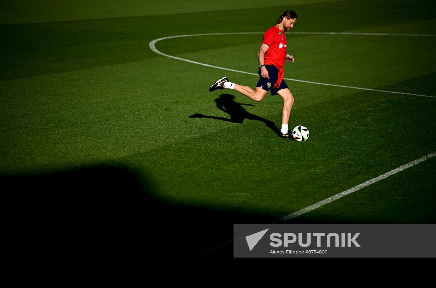 Russia Soccer National Team Training