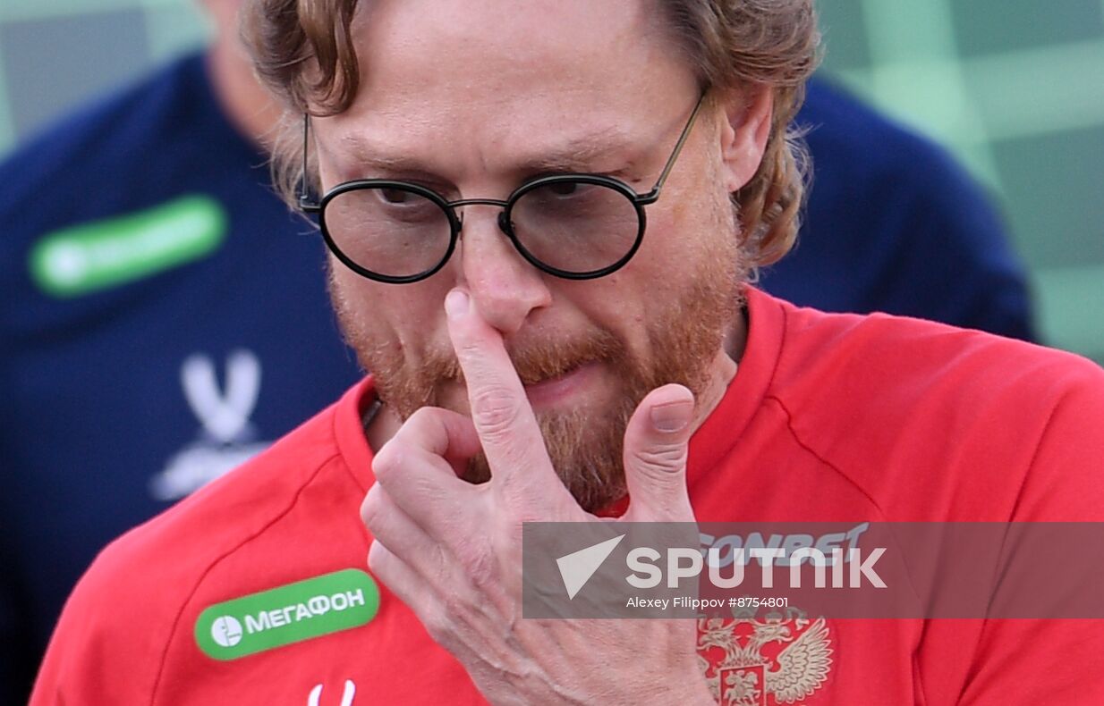 Russia Soccer National Team Training