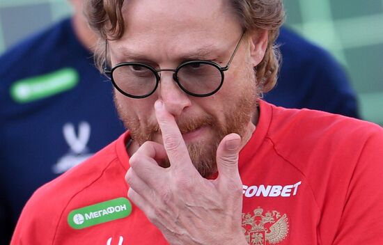 Russia Soccer National Team Training