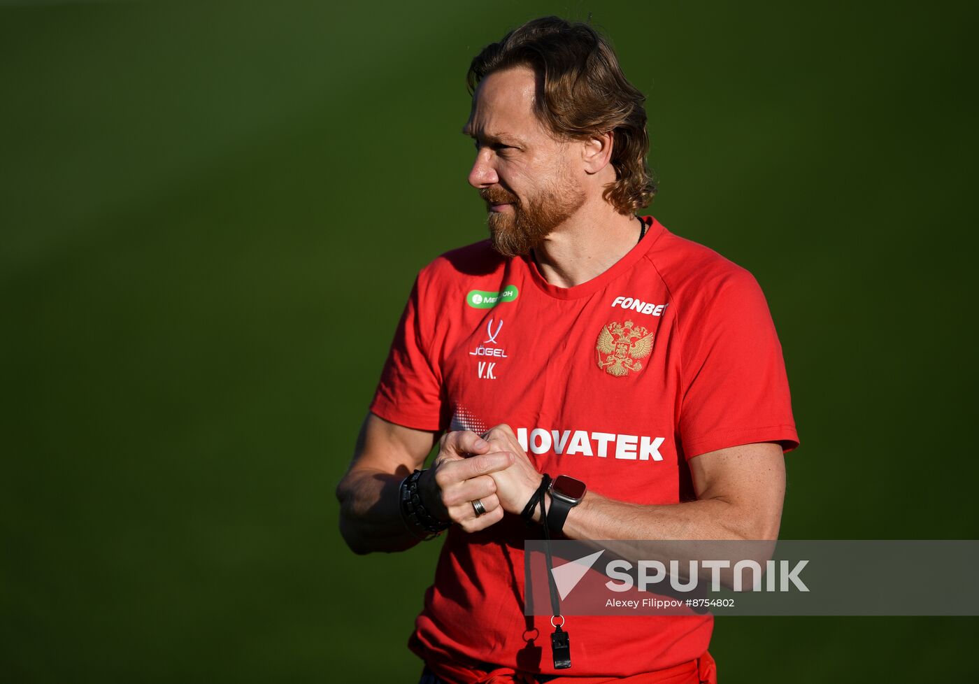 Russia Soccer National Team Training