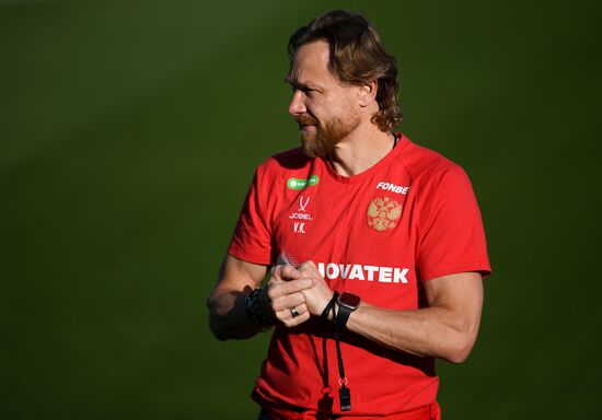 Russia Soccer National Team Training