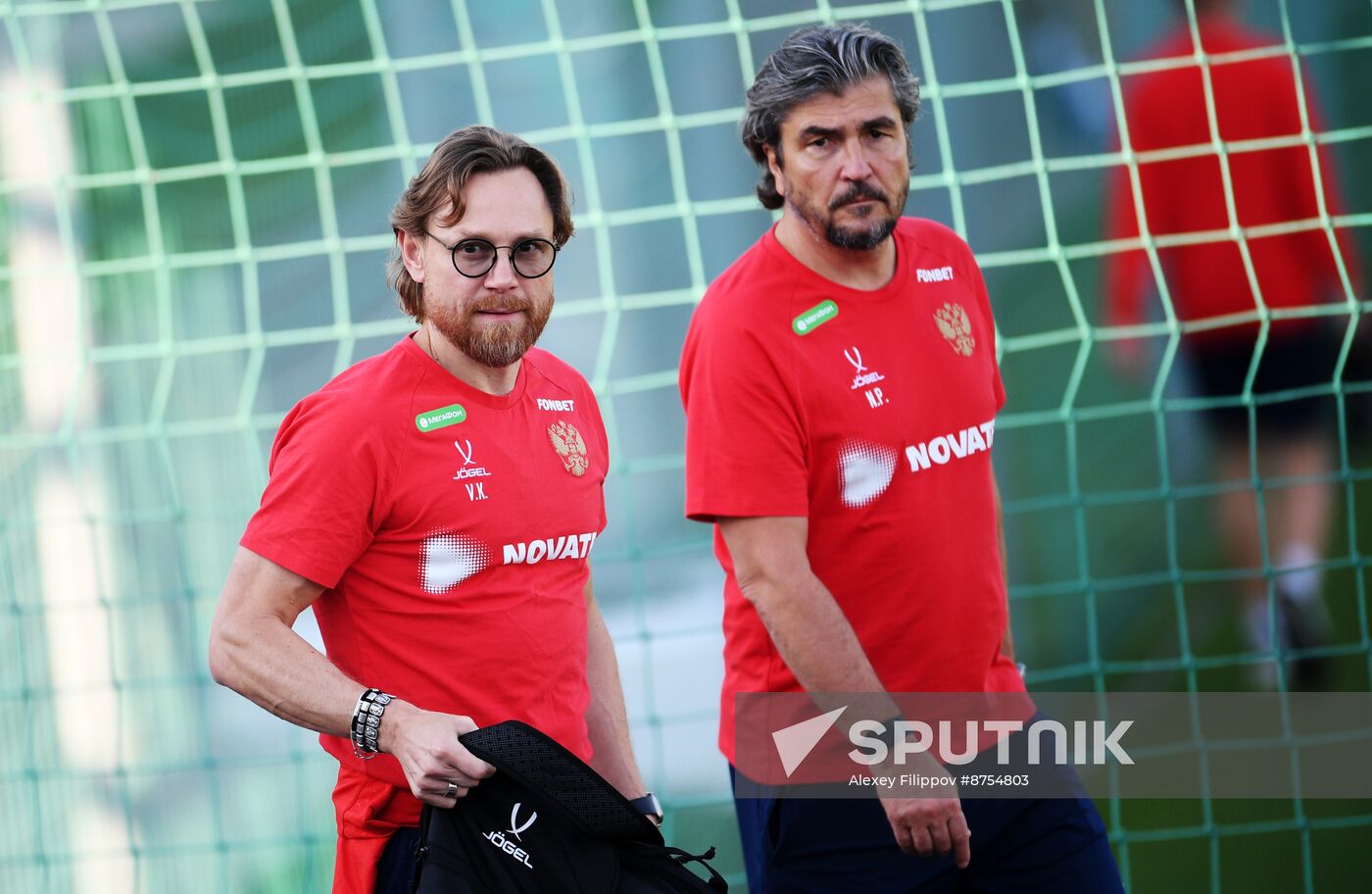 Russia Soccer National Team Training