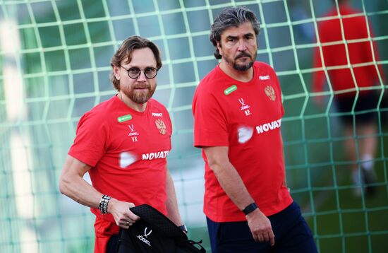 Russia Soccer National Team Training