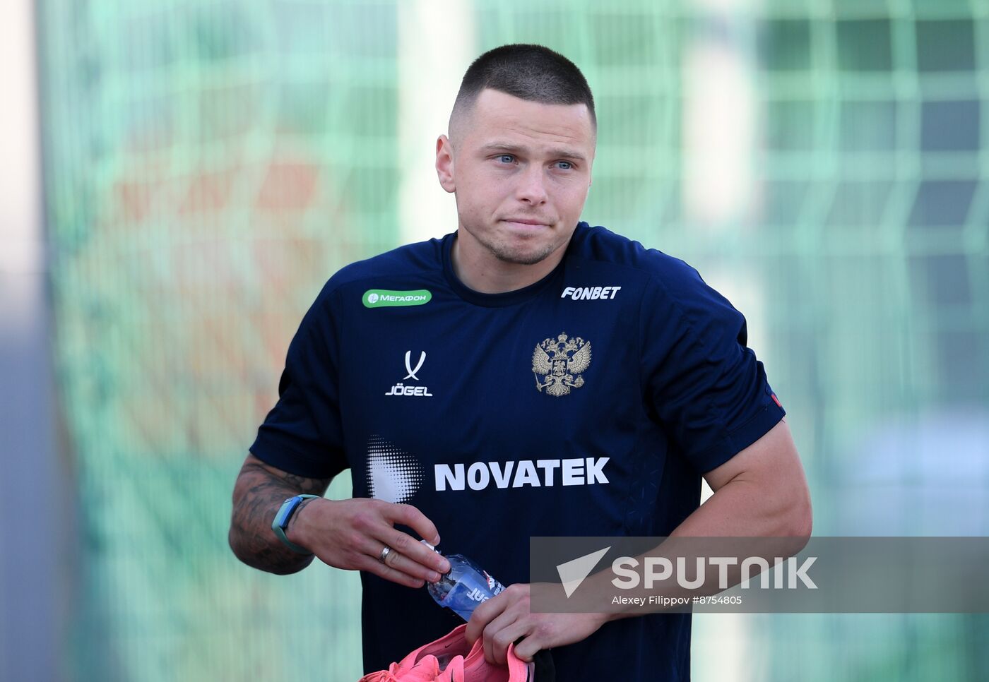 Russia Soccer National Team Training