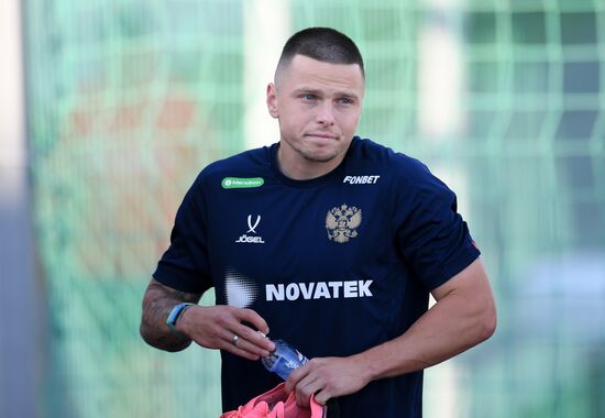 Russia Soccer National Team Training