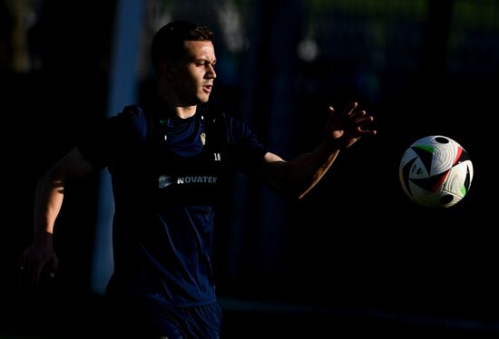 Russia Soccer National Team Training