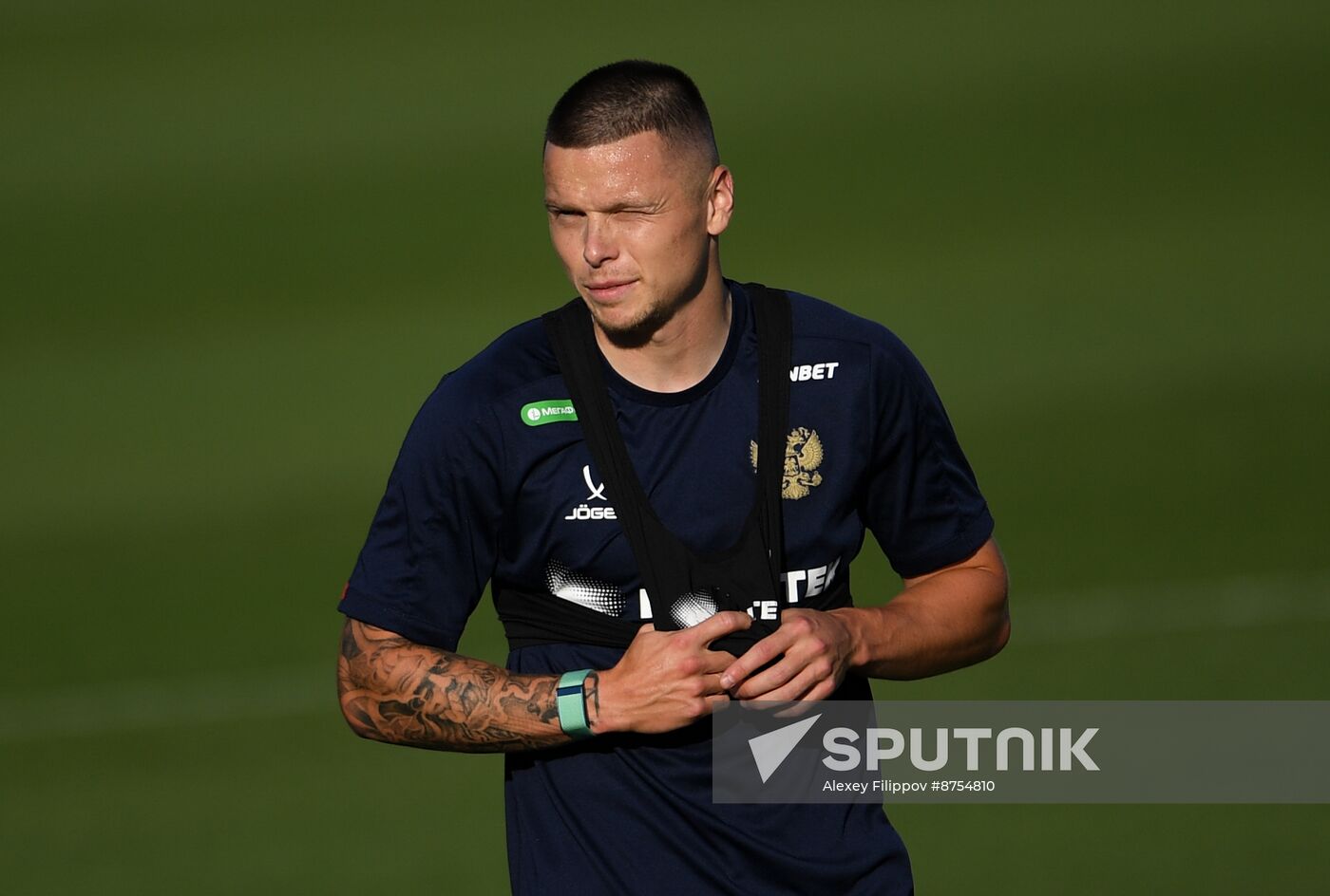 Russia Soccer National Team Training