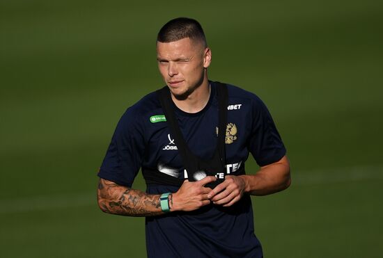Russia Soccer National Team Training