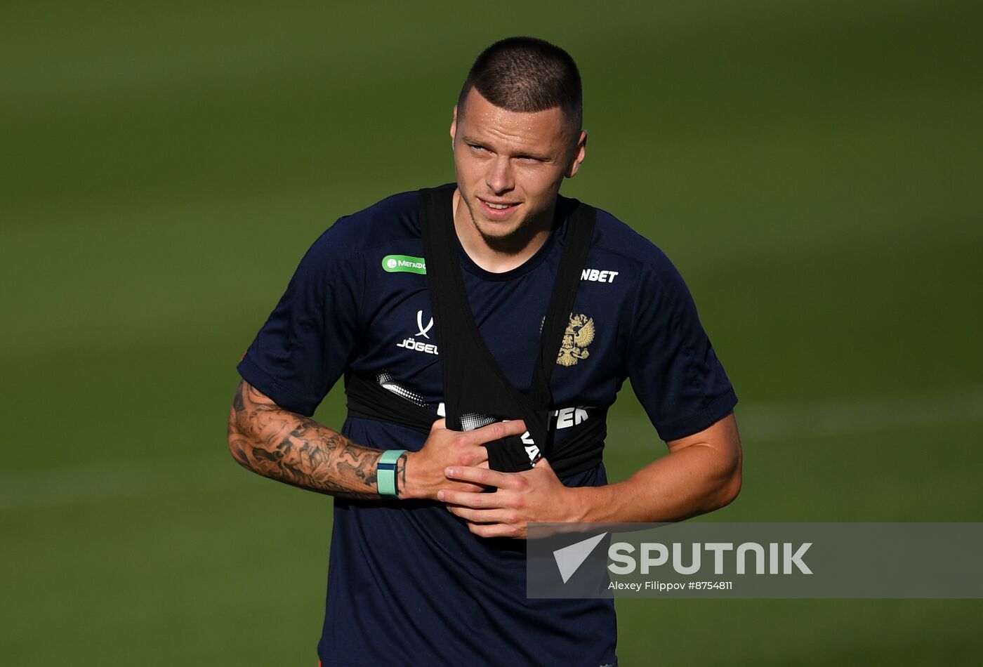 Russia Soccer National Team Training