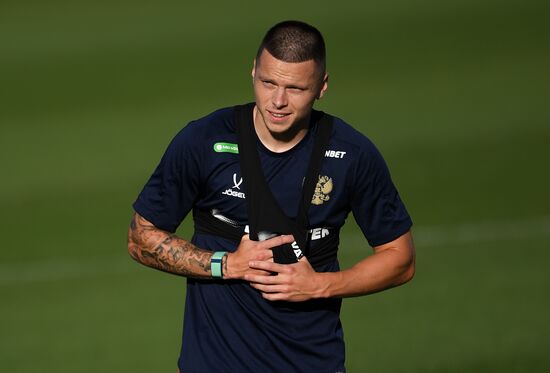 Russia Soccer National Team Training