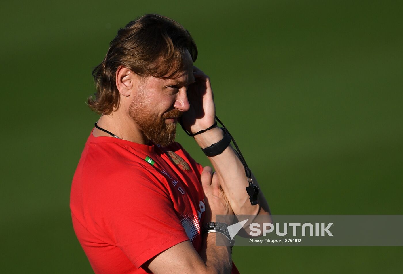 Russia Soccer National Team Training