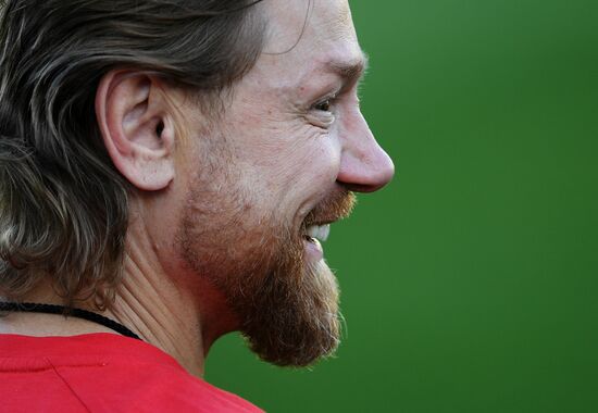 Russia Soccer National Team Training