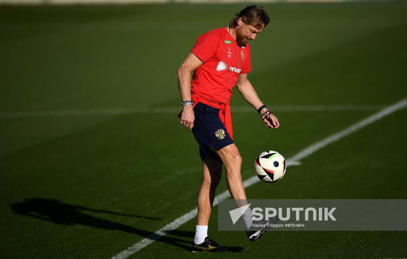 Russia Soccer National Team Training