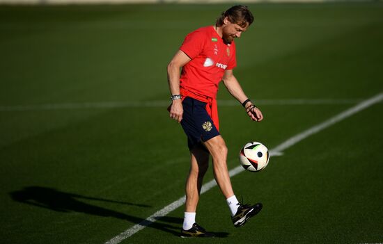 Russia Soccer National Team Training