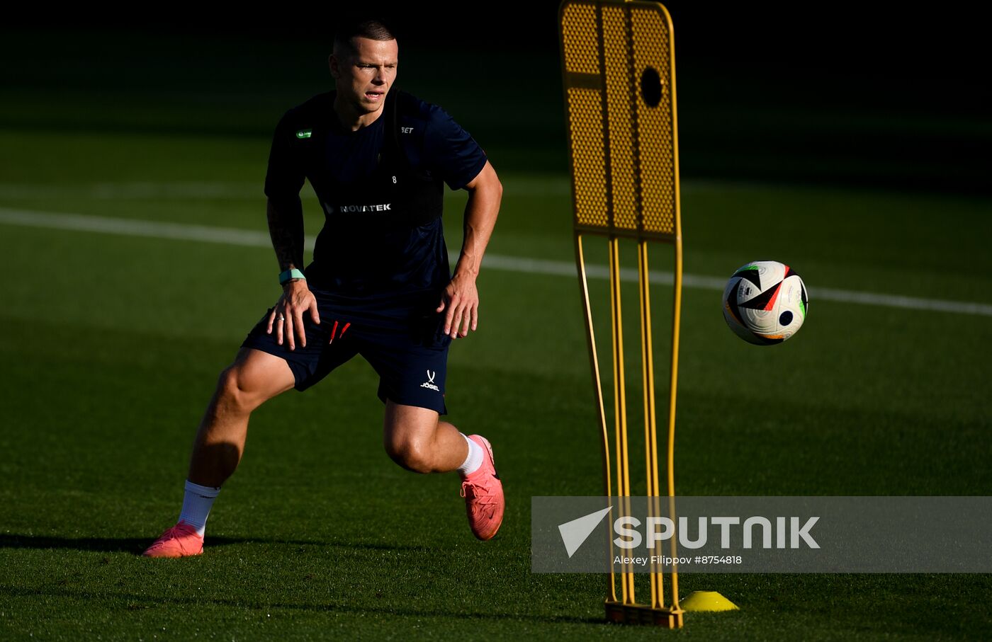 Russia Soccer National Team Training