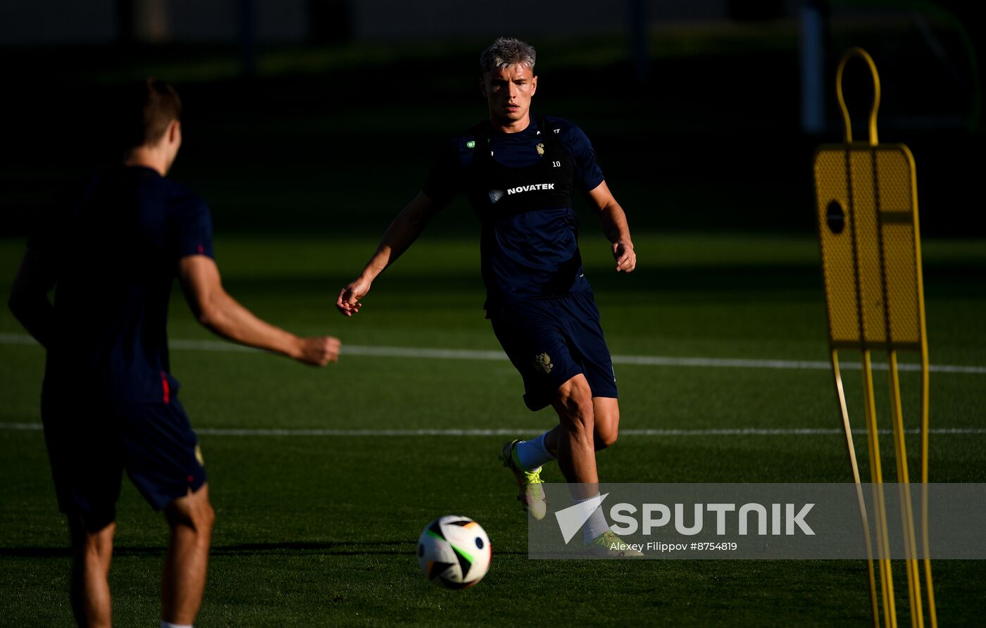 Russia Soccer National Team Training